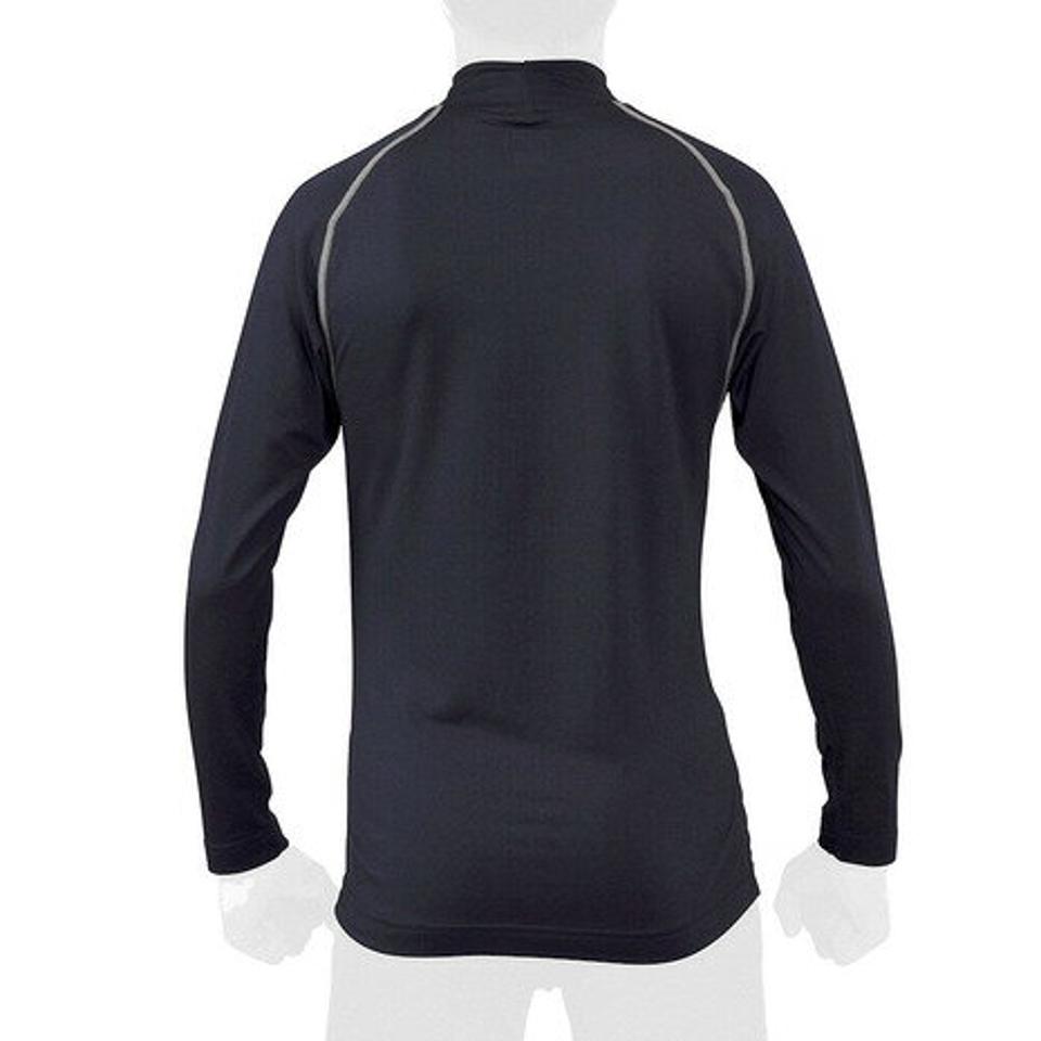 ミズノ(MIZUNO)(キッズ)野球 アンダーシャツ ジュニア 裏起毛アンダーシャツ ハイネック 長袖 12JA2P54