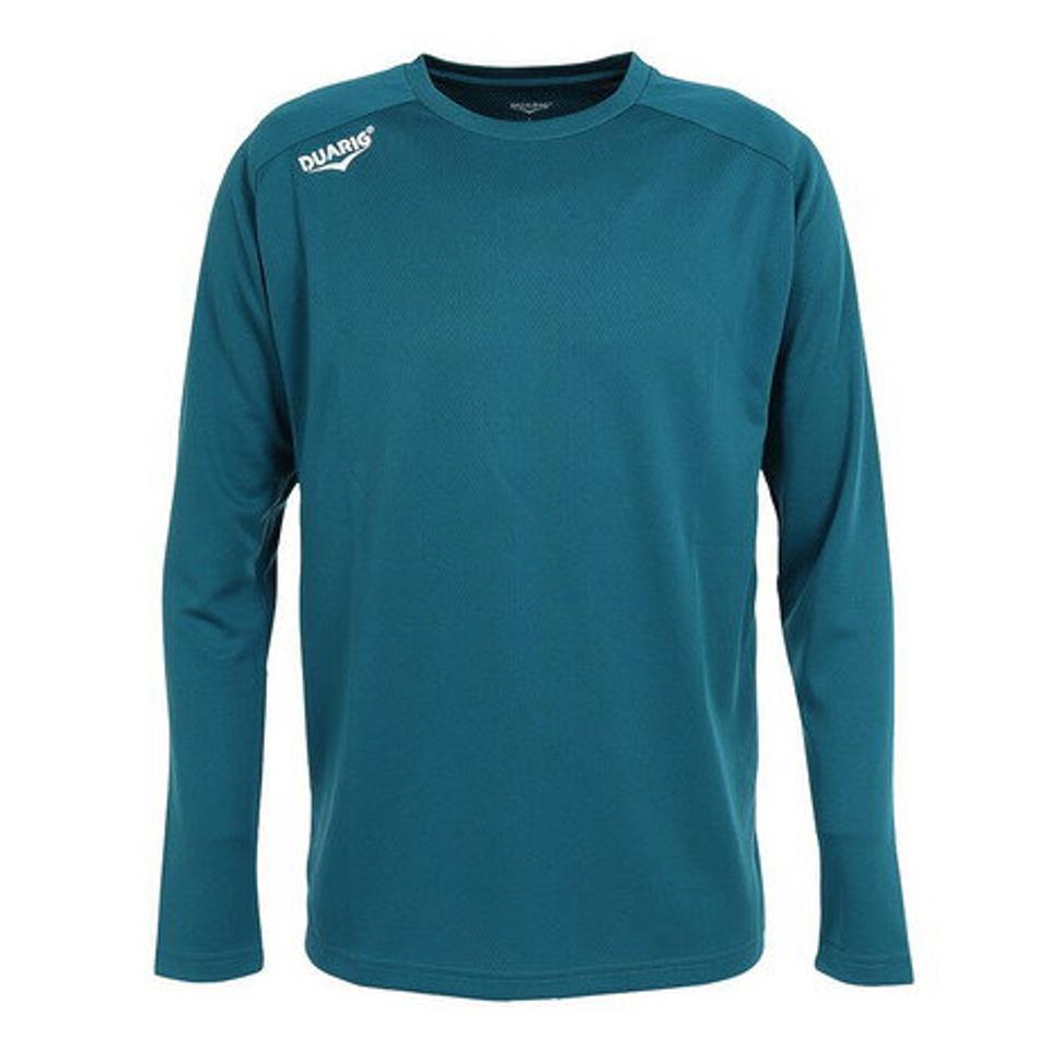 デュアリグ（DUARIG）（メンズ）サッカーウェア ドライプラス 長袖プラクティスシャツ 741D1UK7603 DGRN