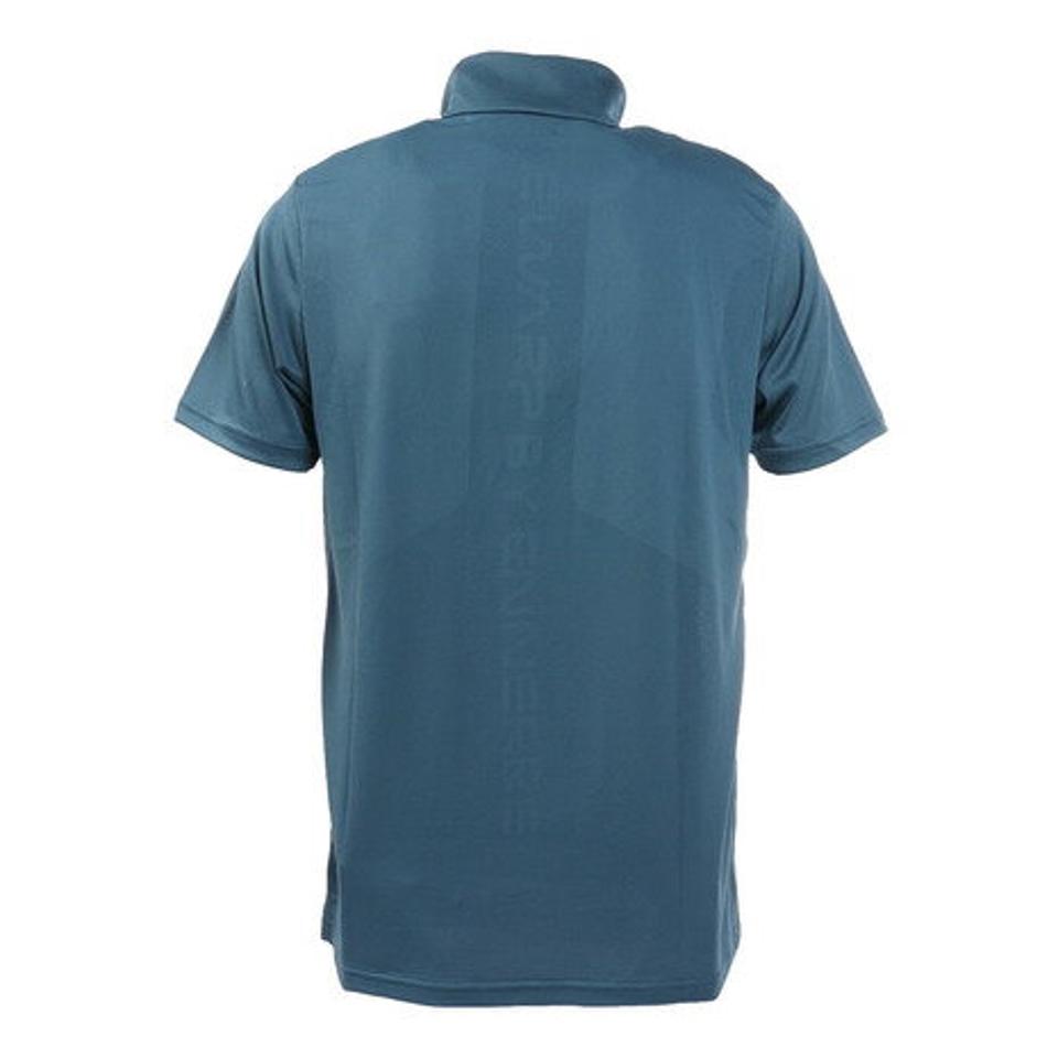 ザ・ワープ・バイ・エネーレ(The Warp By Ennerre) ゴルフウェア ワープドライ メッシュジップシャツ WB5KTG12 BLU (メンズ)