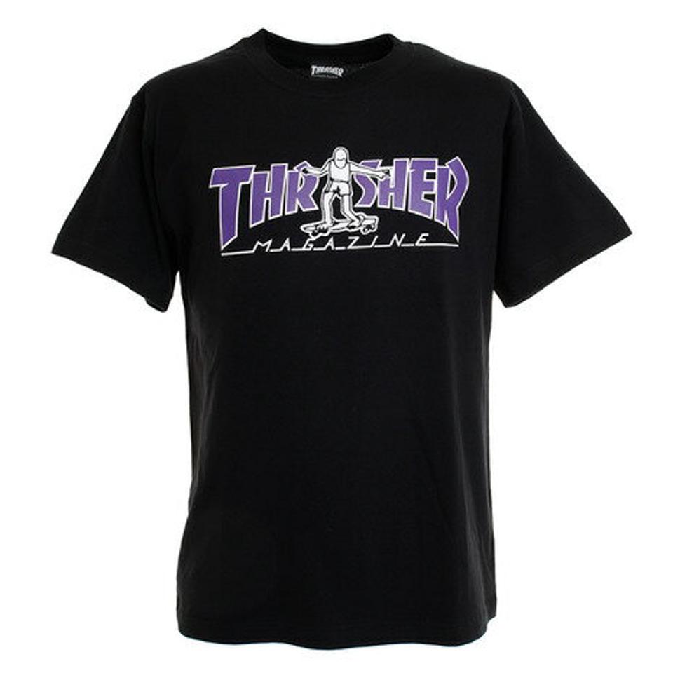 スラッシャー（THRASHER） Tシャツ メンズ GONZ HOMETOWN 半袖 TH91245BKPU （メンズ）