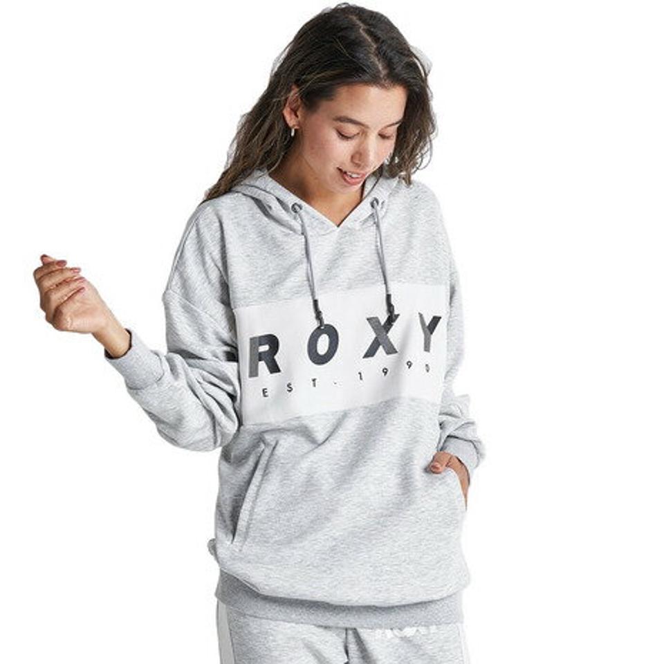 ロキシー（ROXY）（レディース）プルオーバー SO FAR SO GOOD HOODIE 22FWRPO224525GRY