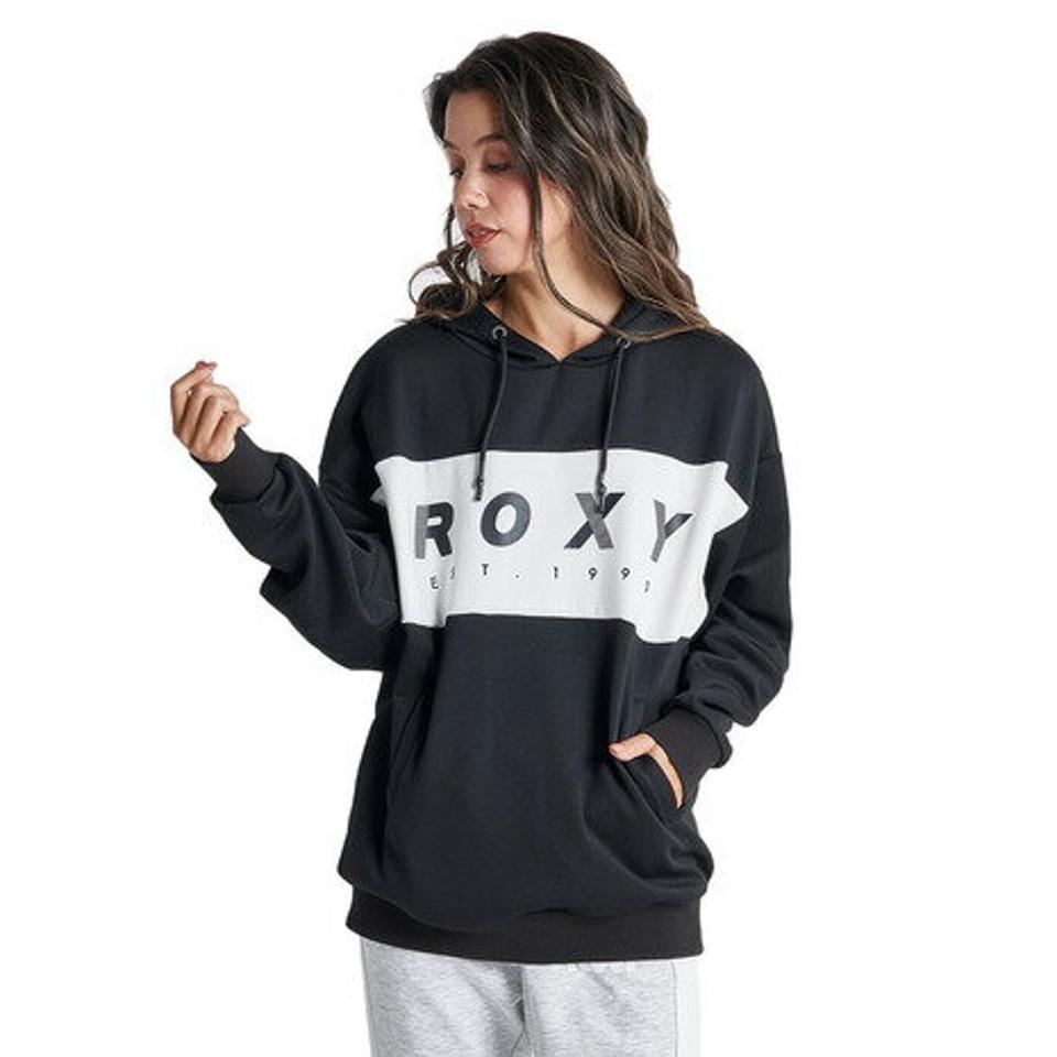 ロキシー（ROXY）（レディース）プルオーバー SO FAR SO GOOD HOODIE 22FWRPO224525BLK