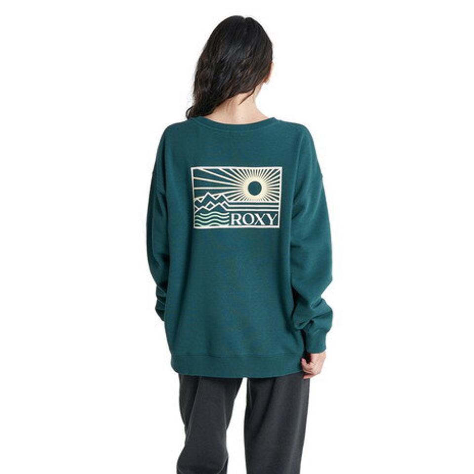 ロキシー(ROXY)(レディース)SUNRISE サイドスリット トップス 22FWRLT224823GRN