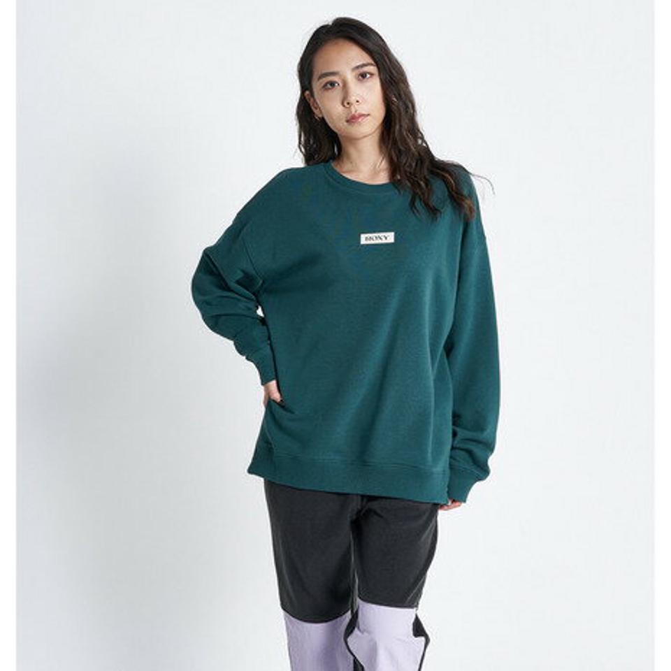 ロキシー(ROXY)(レディース)SUNRISE サイドスリット トップス 22FWRLT224823GRN