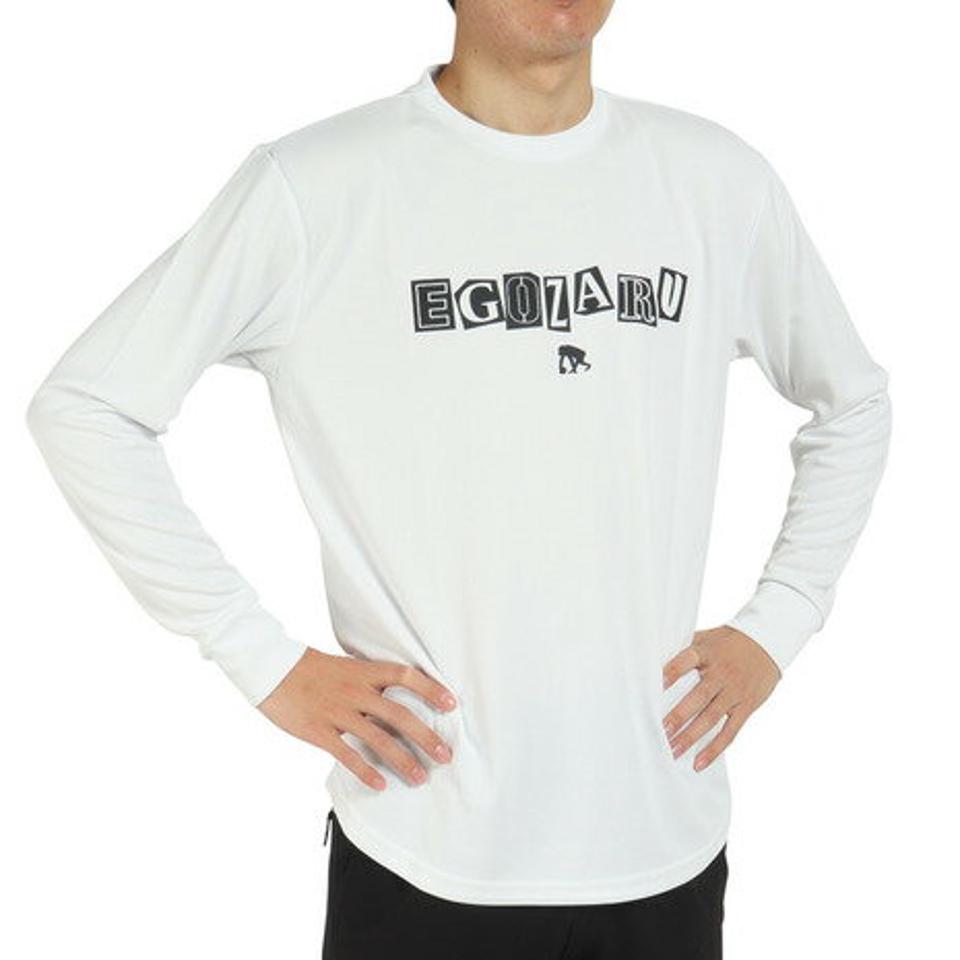 【10%OFFクーポン対象！1/11まで】エゴザル（EGOZARU）（メンズ）バスケットボールウェア カットキャラクターズ ロングスリーブTシャツ EZLT-F2219