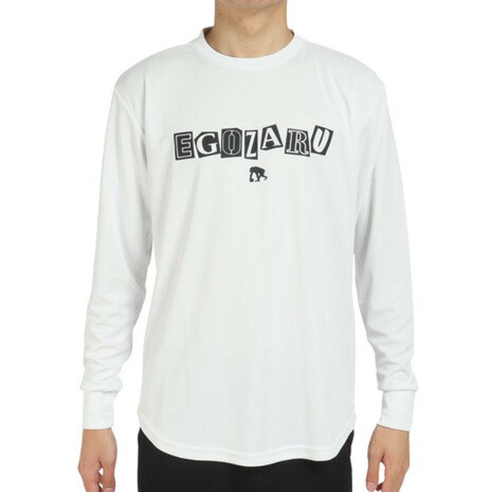 【10%OFFクーポン対象！1/11まで】エゴザル（EGOZARU）（メンズ）バスケットボールウェア カットキャラクターズ ロングスリーブTシャツ EZLT-F2219