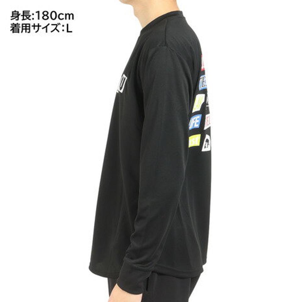 【10%OFFクーポン 11/3まで】エゴザル（EGOZARU） バスケットボールウェア カットキャラクターズ ロングスリーブTシャツ EZLT-F2219-012 （メンズ）