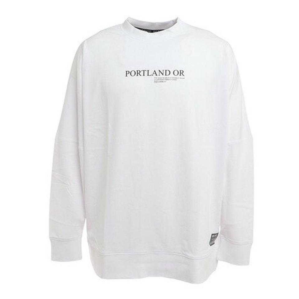 【2点10%OFFクーポン対象！8/10まで】ライズ（RYZ）（メンズ）PORTLAND 長袖Tシャツ RZ10CD22FW5001 WHT
