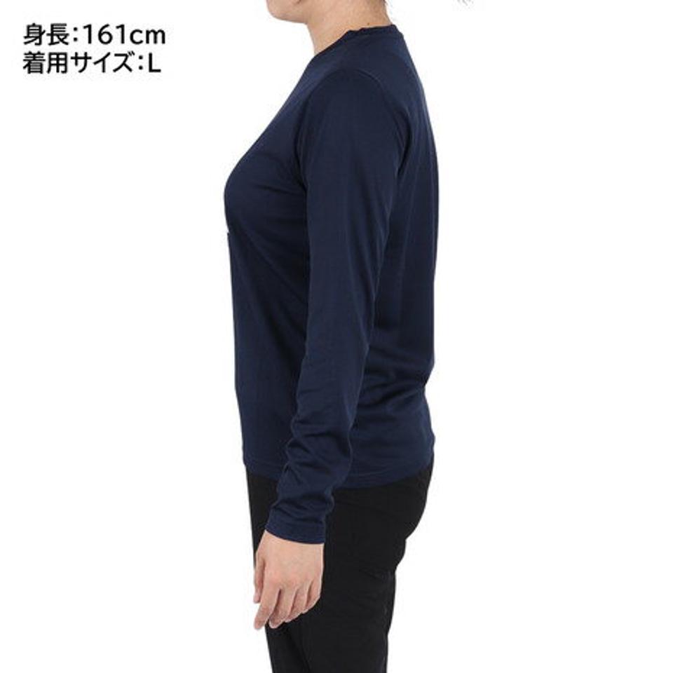 ウイルソン（Wilson） テニスウェア レディース 長袖スタンダードTシャツ 442264-NV （レディース）