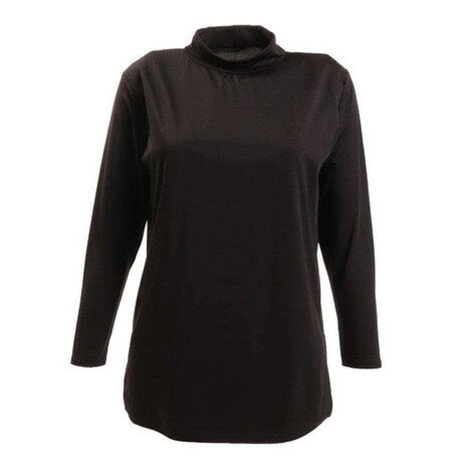 【10/15 24h限定 エントリー&対象3店舗買い回りで最大P10倍!】エーシーピージー(ACPG)(レディース)ウィンドクロス 防風8分袖ハイネックシャツ 892PA0ASC3014BLK 防寒