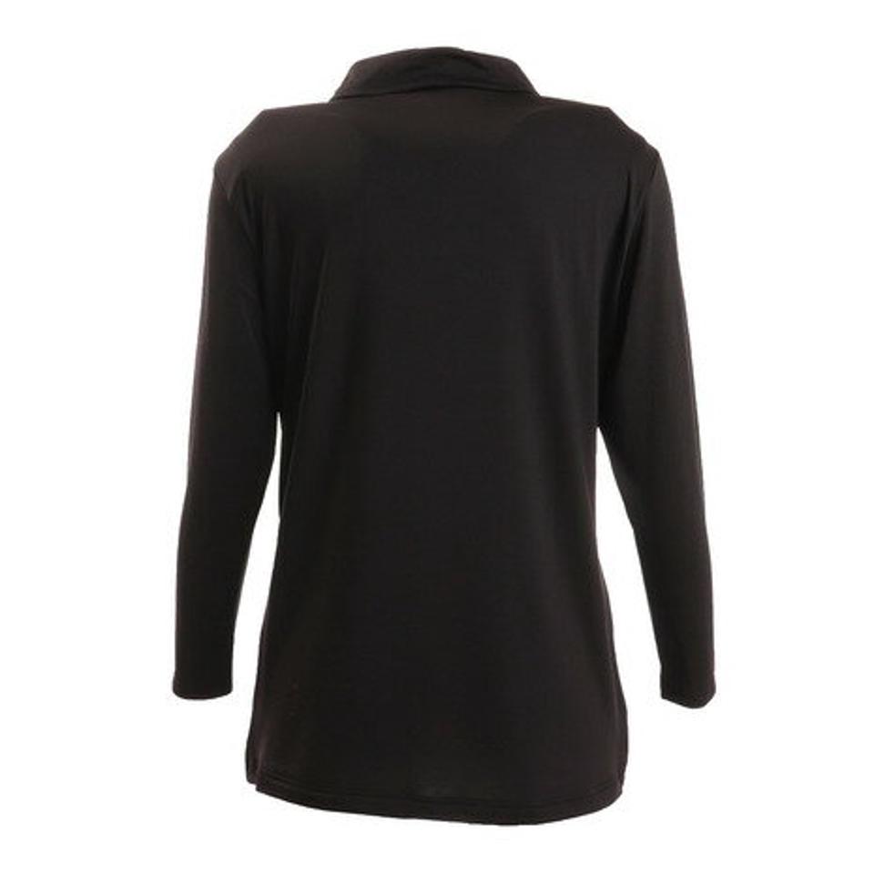 【10/15 24h限定 エントリー&対象3店舗買い回りで最大P10倍!】エーシーピージー(ACPG)(レディース)ウィンドクロス 防風8分袖ハイネックシャツ 892PA0ASC3014BLK 防寒
