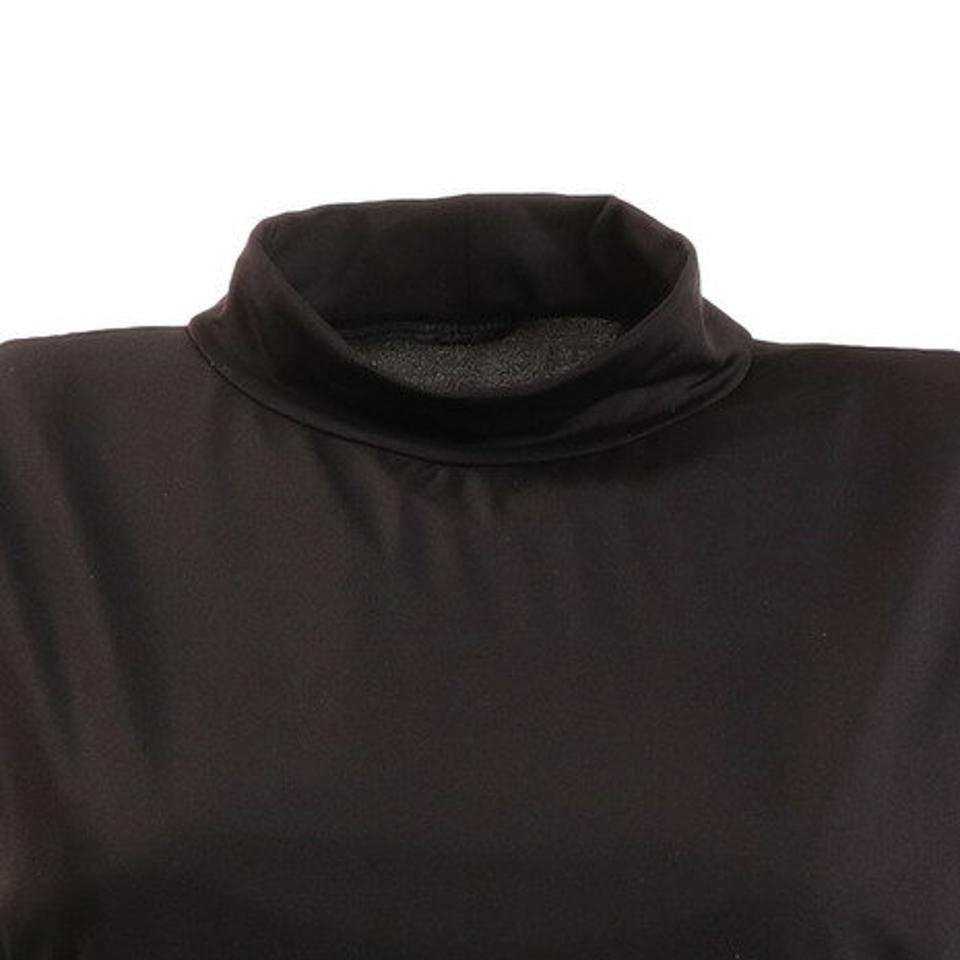 【10/15 24h限定 エントリー&対象3店舗買い回りで最大P10倍!】エーシーピージー(ACPG)(レディース)ウィンドクロス 防風8分袖ハイネックシャツ 892PA0ASC3014BLK 防寒