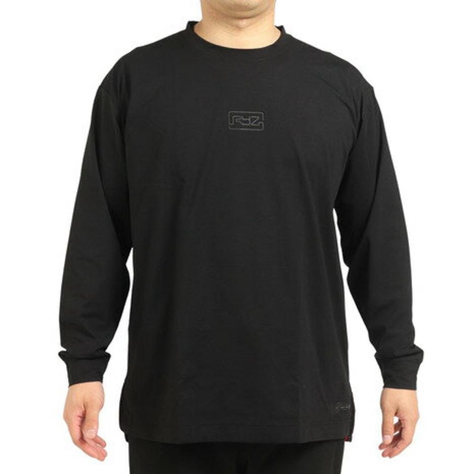 【3/25 24h限定 エントリー&対象3店舗買い回りで最大P10倍!】ライズ(RYZ)(メンズ)バスケットボールウェア MOBILITY LINE 長袖Tシャツ RZ30CD22FW5054