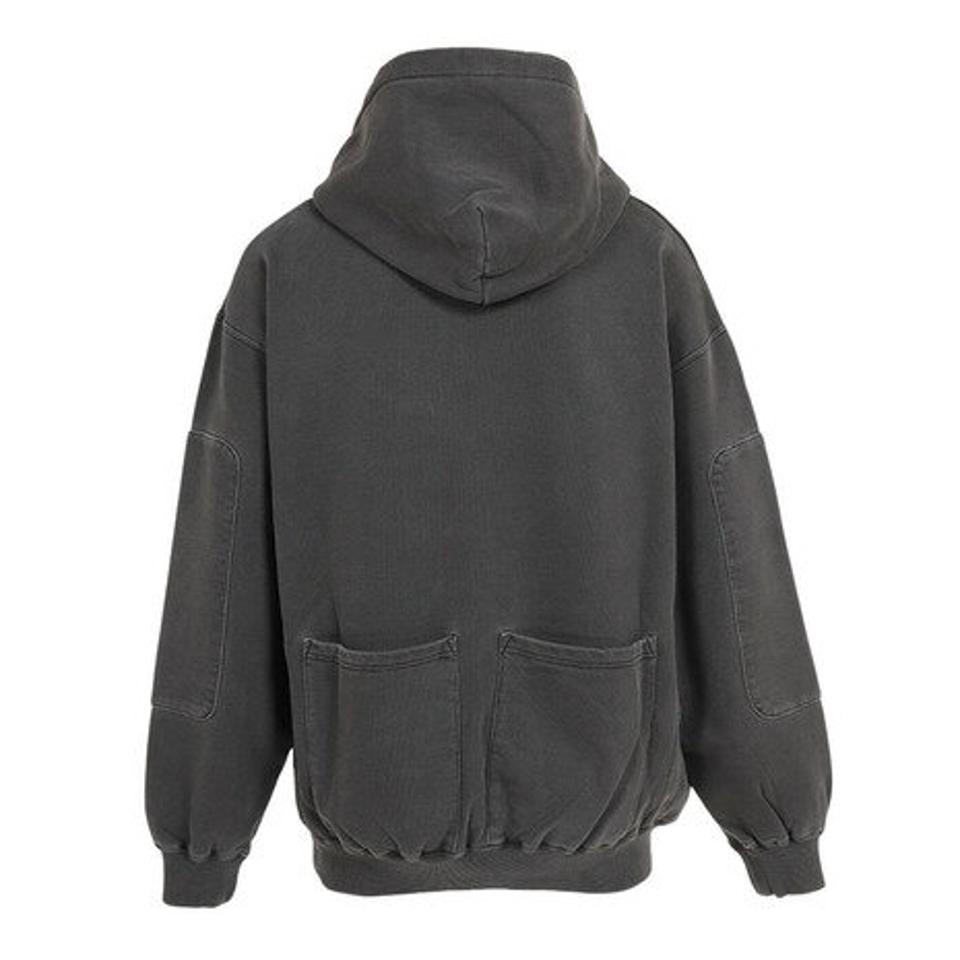 エクストララージ（XLARGE） PIGMENT DYED WORK プルオーバースウェットフーディ 101223012014-BLACK （メンズ）