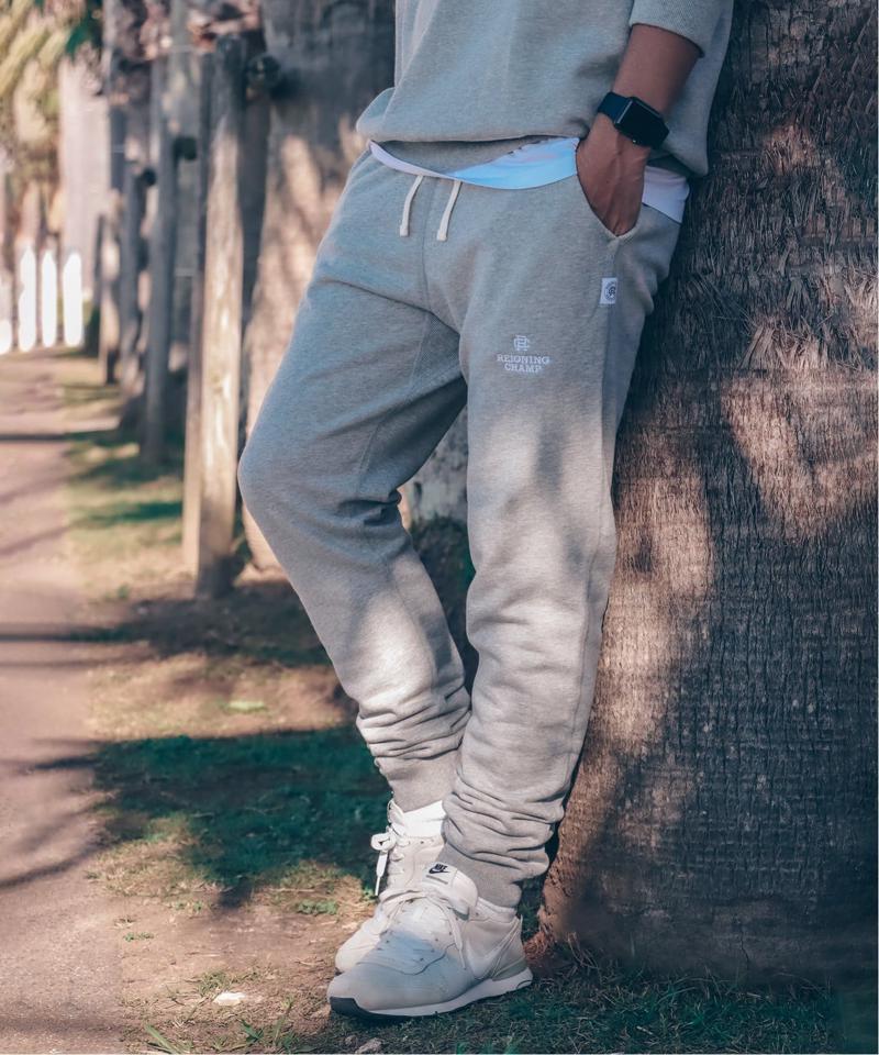 日本限定 EMB. SLIMSWEATPANT MIDWEIGHT TER（MWT)（REIGNING CHAMP）