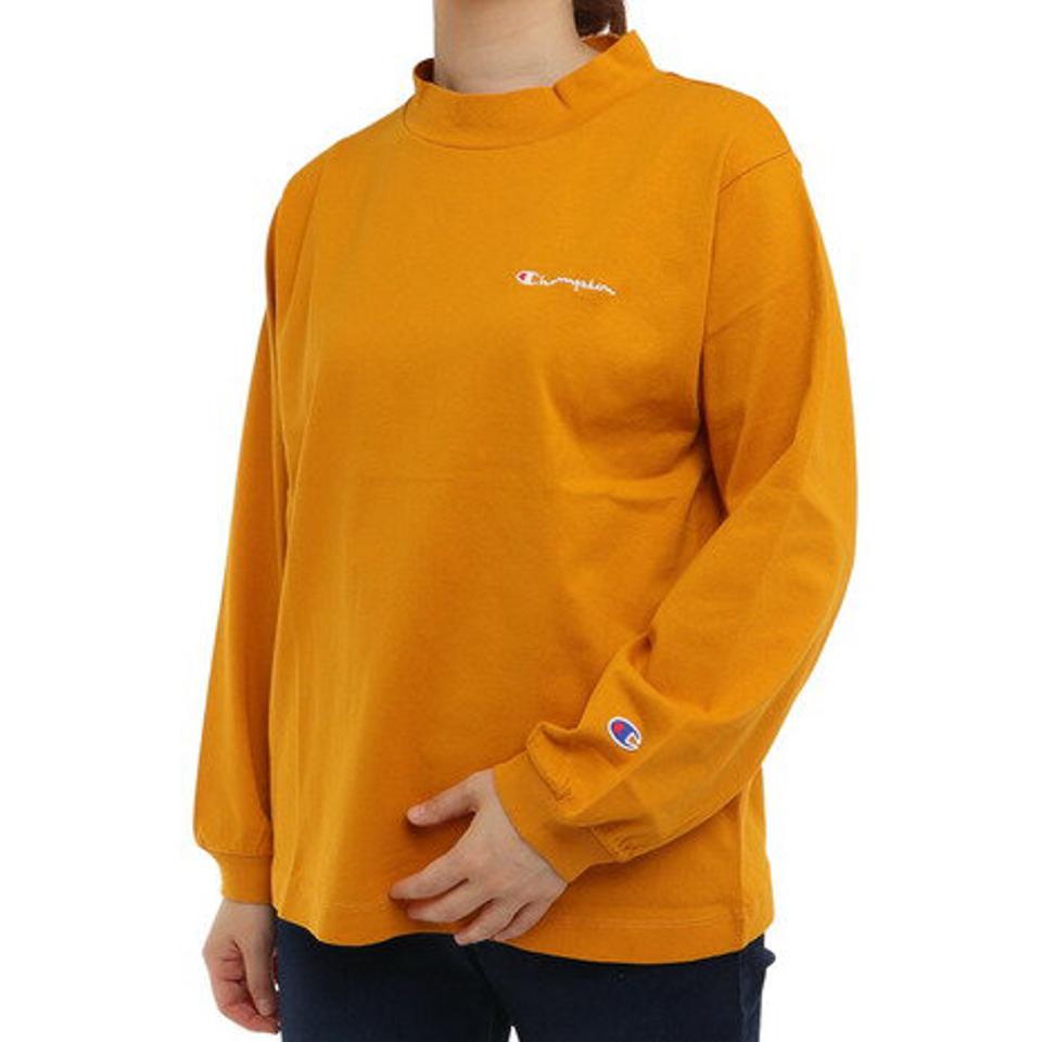 チャンピオン-ヘリテイジ(CHAMPION-HERITAGE)(レディース)WC ハイネック 長袖Tシャツ CW-W410 452