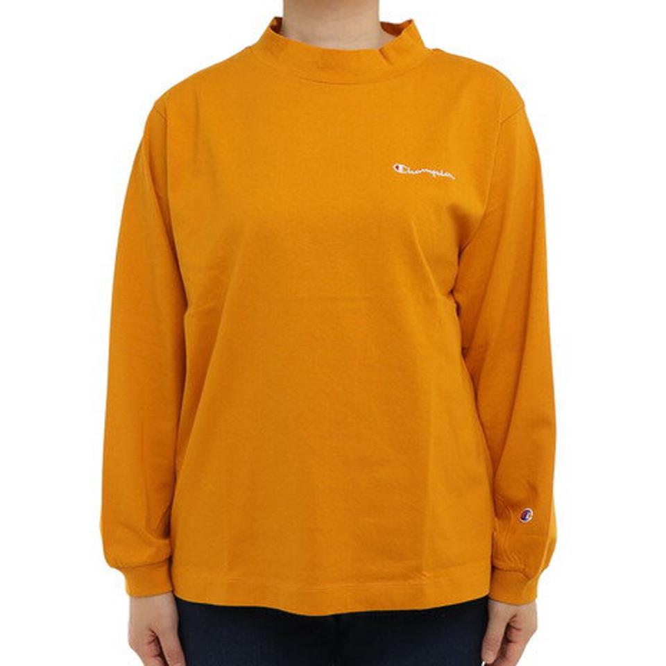 チャンピオン-ヘリテイジ(CHAMPION-HERITAGE)(レディース)WC ハイネック 長袖Tシャツ CW-W410 452