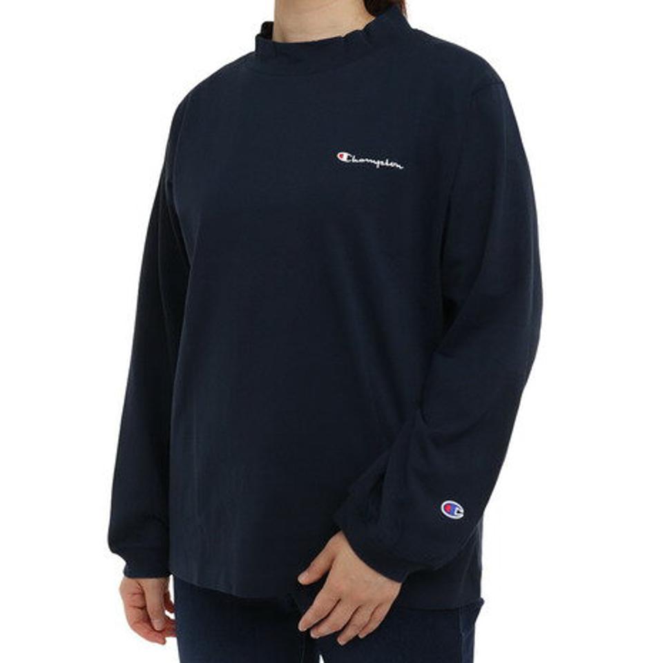 チャンピオン-ヘリテイジ(CHAMPION-HERITAGE)(レディース)WC ハイネック 長袖Tシャツ CW-W410 370