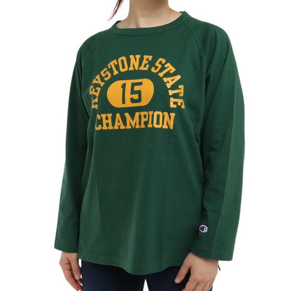 チャンピオン-ヘリテイジ(CHAMPION-HERITAGE)(レディース)WC RAGLAN 長袖Tシャツ CW-W409 526