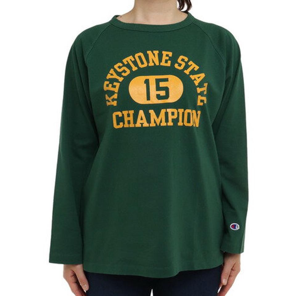 チャンピオン-ヘリテイジ(CHAMPION-HERITAGE)(レディース)WC RAGLAN 長袖Tシャツ CW-W409 526