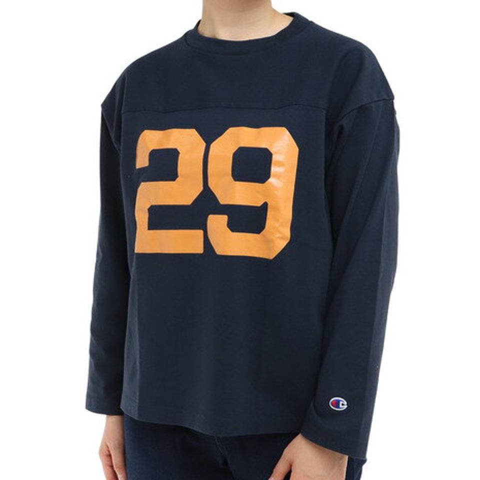 チャンピオン-ヘリテイジ(CHAMPION-HERITAGE)(レディース)WC FOOTBALL 長袖Tシャツ CW-W408 370