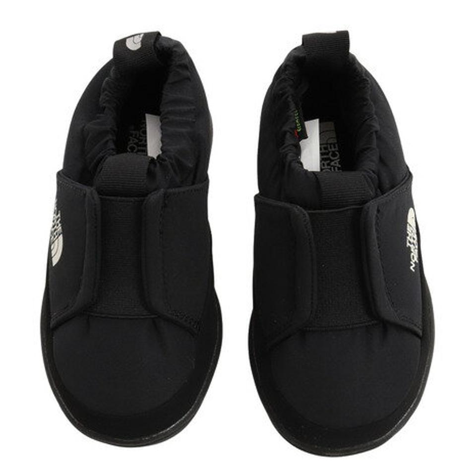 ノースフェイス（THE NORTH FACE） ジュニア シューズ スリッポン 黒 キッズ ハンプバック ウォータープルーフ モック NFJ52177 KK アウトドア （キッズ）