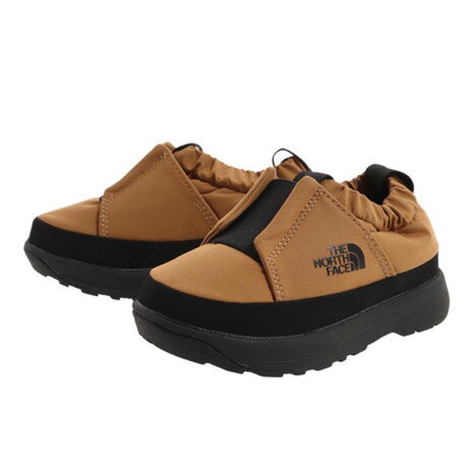 ノースフェイス（THE NORTH FACE） ジュニア スリッポン ブラウン キッズ ハンプバック ウォータープルーフ モック NFJ52177 BB アウトドア （キッズ）