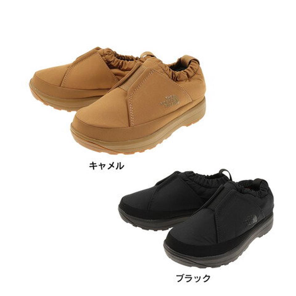 ノースフェイス（THE NORTH FACE）（メンズ）モックシューズ スリッポン 防水 黒 ハンプバック WP モック キャメル ブラック NF52277 秋冬用 室内履き 結露防止