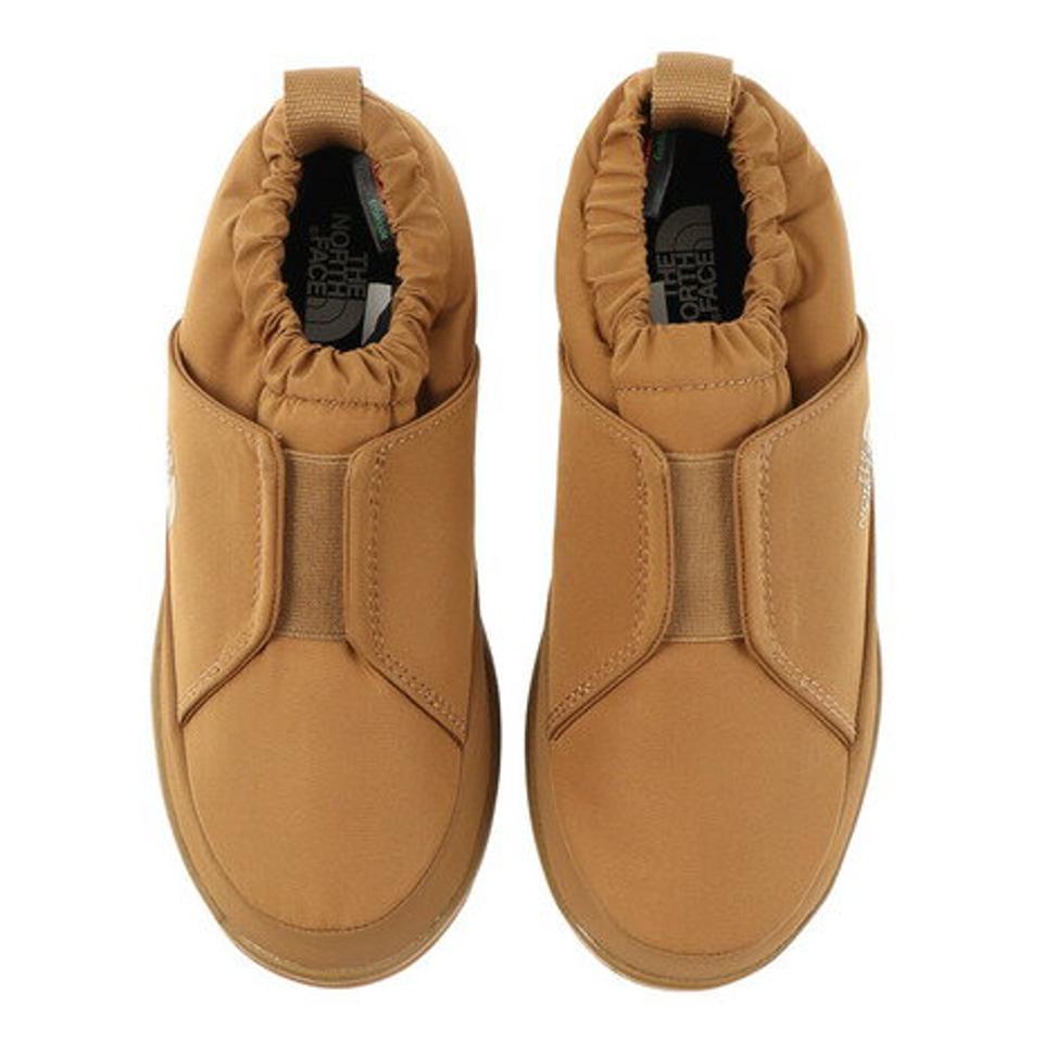 ノースフェイス（THE NORTH FACE）（メンズ）モックシューズ スリッポン 防水 黒 ハンプバック WP モック キャメル ブラック NF52277 秋冬用 室内履き 結露防止