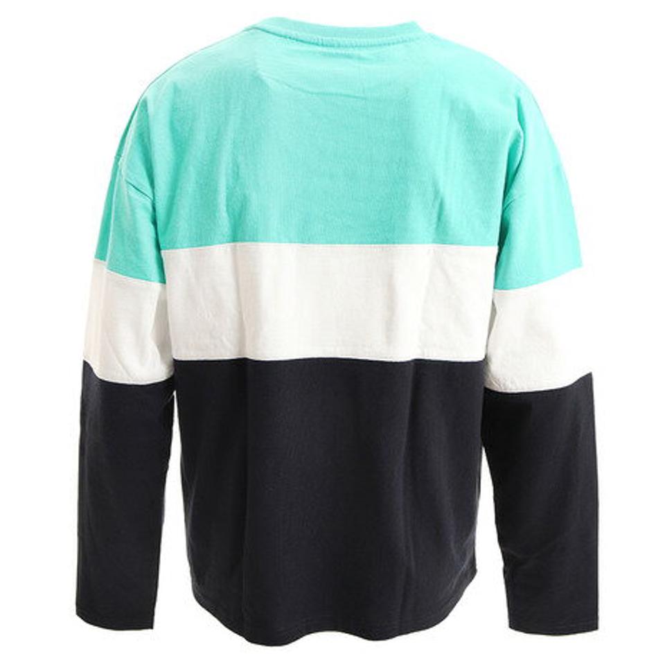 ラッセル(RUSSELL) Tシャツ メンズ 長袖 プロコットン カラーブロック RBM20S0009 GRN オンライン価格 (メンズ)