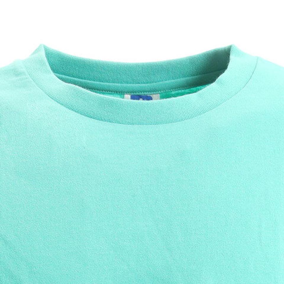 ラッセル(RUSSELL) Tシャツ メンズ 長袖 プロコットン カラーブロック RBM20S0009 GRN オンライン価格 (メンズ)