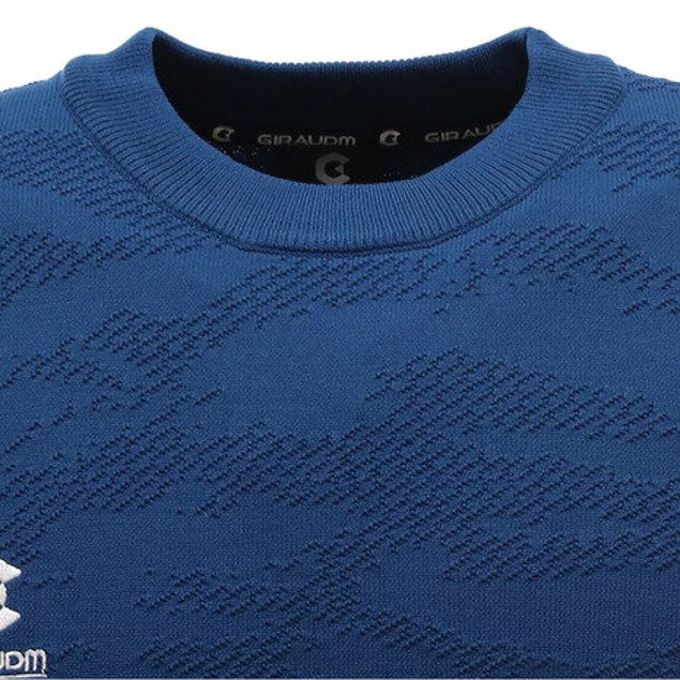 ジローム（GIRAUDM） ライトニットクルーネックシャツ 860GM0HO2502 BLU （メンズ）