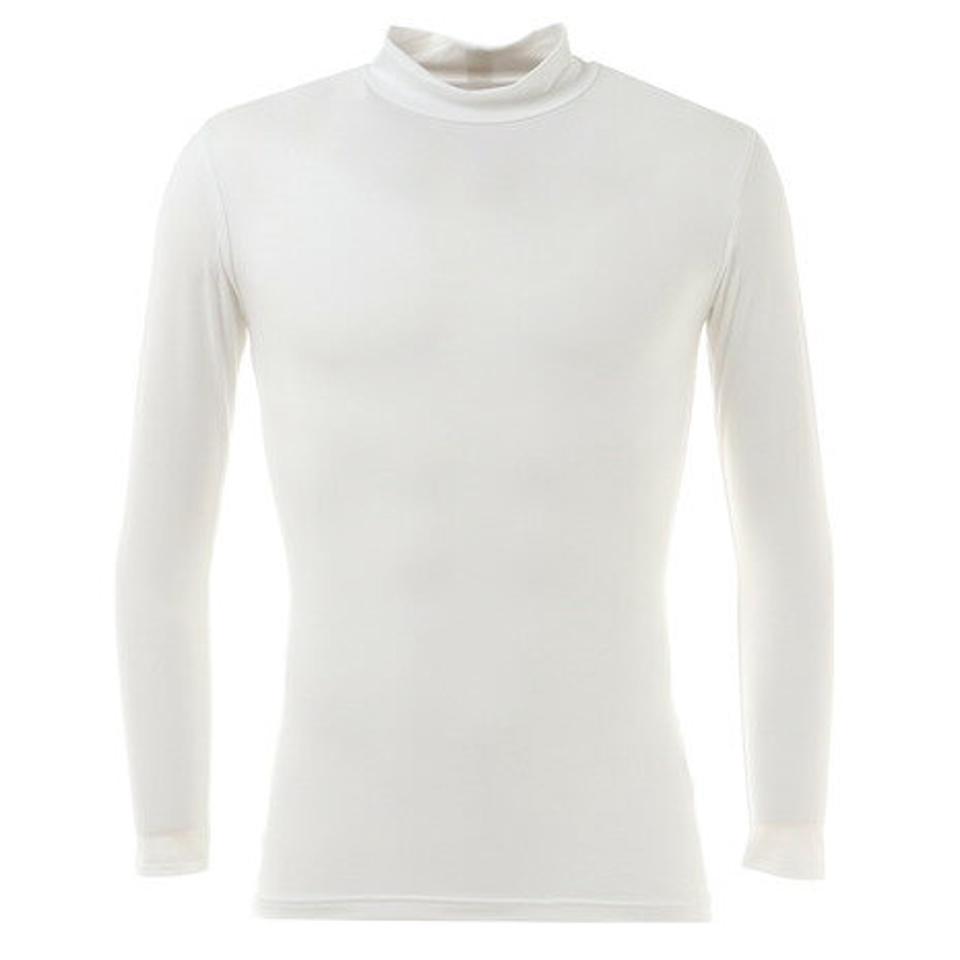 パフォーマンスギア（PG）（メンズ）サッカー ウェア メンズ ストレッチハイネック長袖シャツ 741PG9ES4522 WHT インナー アンダーシャツ