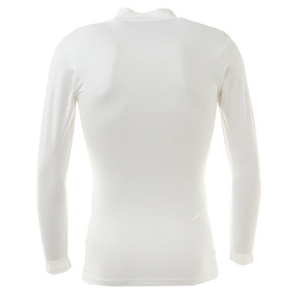 パフォーマンスギア（PG）（メンズ）サッカー ウェア メンズ ストレッチハイネック長袖シャツ 741PG9ES4522 WHT インナー アンダーシャツ