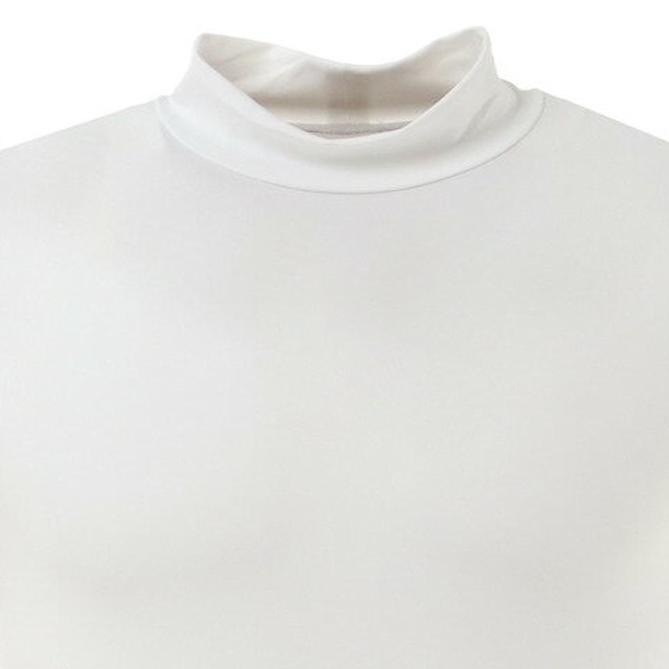 パフォーマンスギア（PG）（メンズ）サッカー ウェア メンズ ストレッチハイネック長袖シャツ 741PG9ES4522 WHT インナー アンダーシャツ