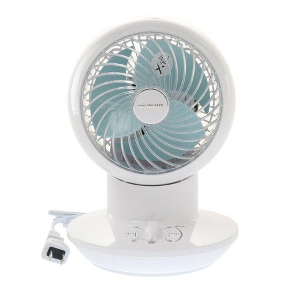 アイリスオーヤマ サーキュレーター ミニ ダイヤル式 首振 PCF-SM12 BLU