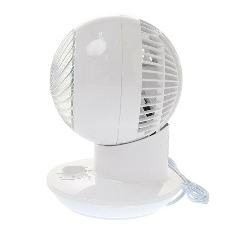 アイリスオーヤマ サーキュレーター ミニ ダイヤル式 首振 PCF-SM12 BLU