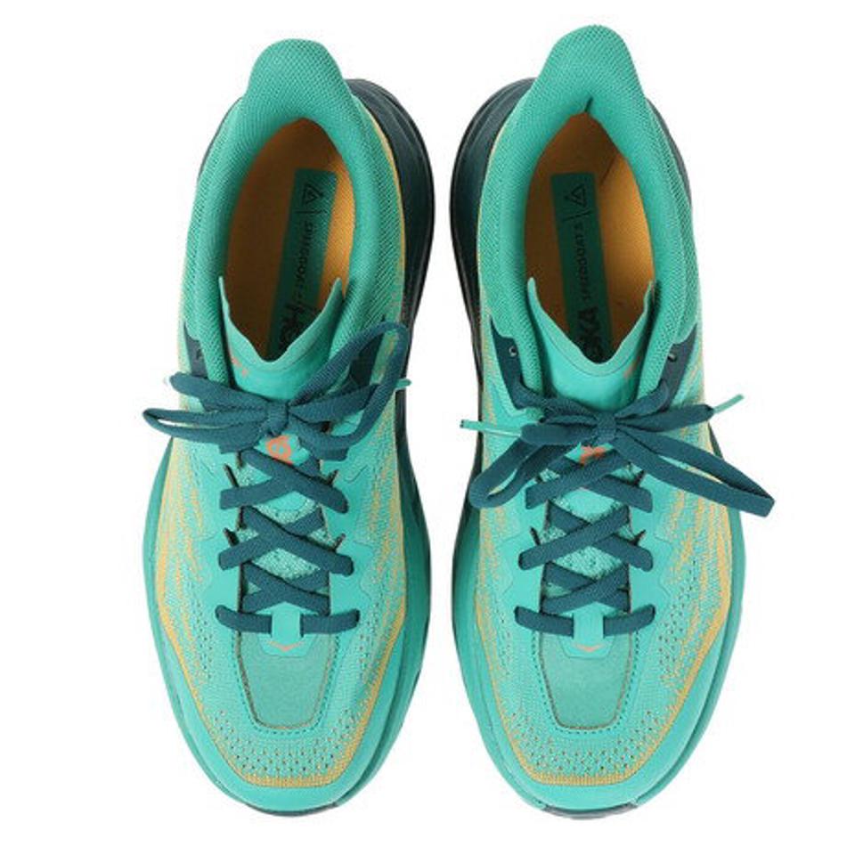 ホカ（HOKA）（レディース）ランニングシューズ レディース 緑 スピードゴート 5 エメグリーン 1123158-DTWGR スニーカー