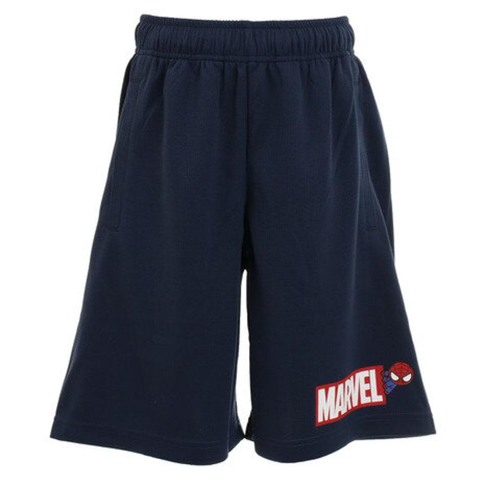 マーベル(MARVEL)(キッズ)ジュニア SPIDERMAN ハーフパンツ DS0192029【バスケットボール プラクティスパンツ 練習着】