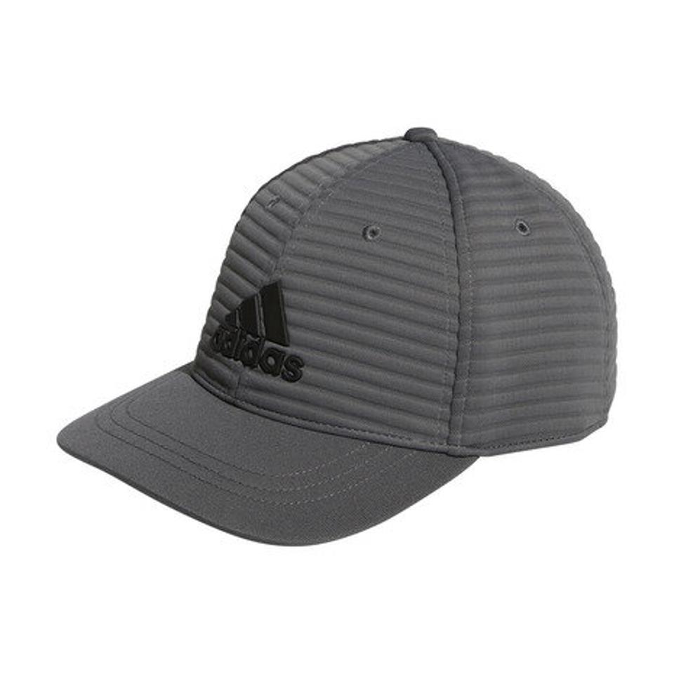アディダス（adidas） UVカット ウォームキルトキャップ EKW15-GU8654 GY/BK （メンズ）