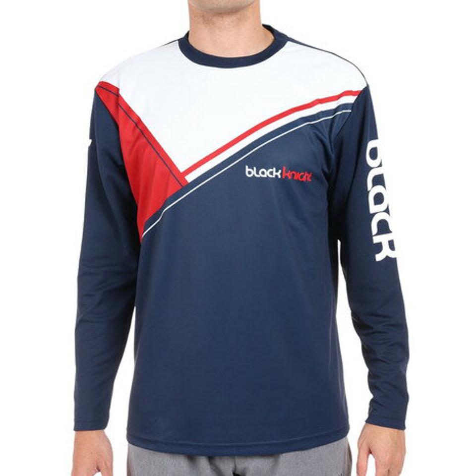 ブラックナイト(blackknight)(メンズ、レディース)バドミントンウェア ロングTシャツ T-2292G