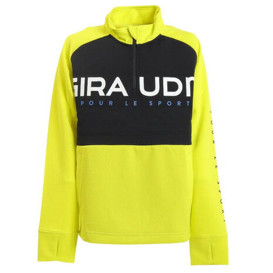 【20％OFFクーポン 22日まで】ジローム（GIRAUDM）（キッズ）サッカーウェア ジュニア ハイブリットピステシャツ 742GM1SD7673 YEL