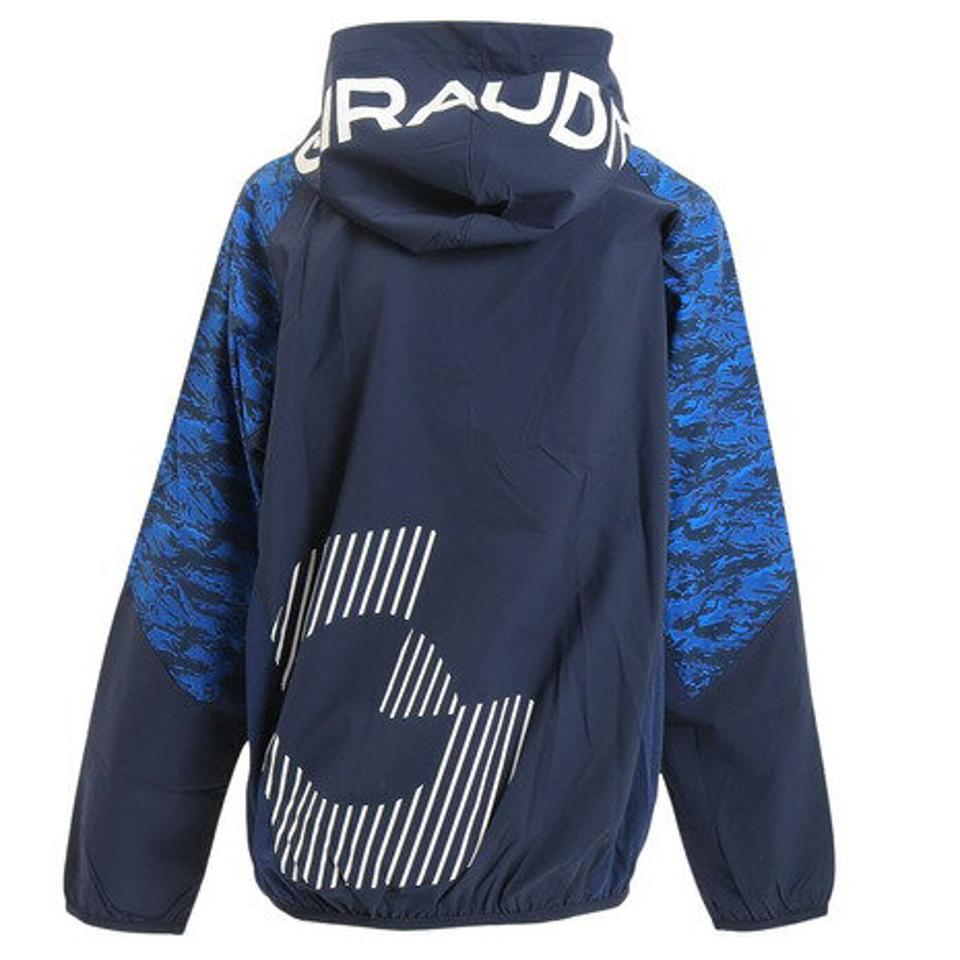 ジローム（GIRAUDM）（キッズ）サッカーウェア ジュニア ハイブリットピステシャツ 742GM1SD7672 NVY