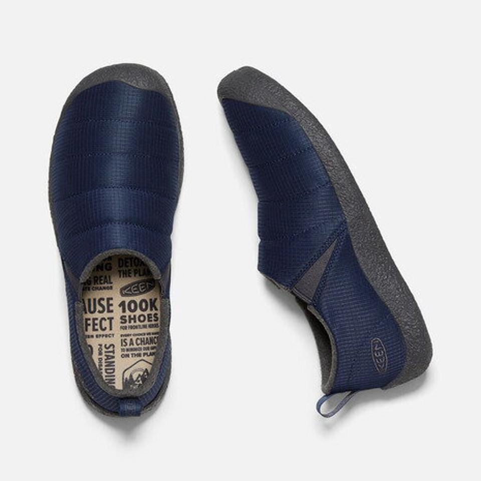 【10/25 24h限定 エントリー＆対象3店舗買い回りで最大P10倍！】キーン（KEEN）（メンズ）モックシューズ メンズ 紺 ハウザー II ネイビー 1026858 スリッポン カジュアルシューズ