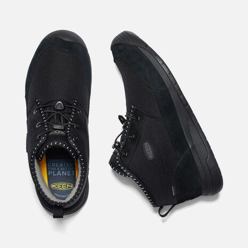 キーン（KEEN）（メンズ）メンズ シューズ 黒 フッドチャッカ ウォータープルーフ ブラック1025480