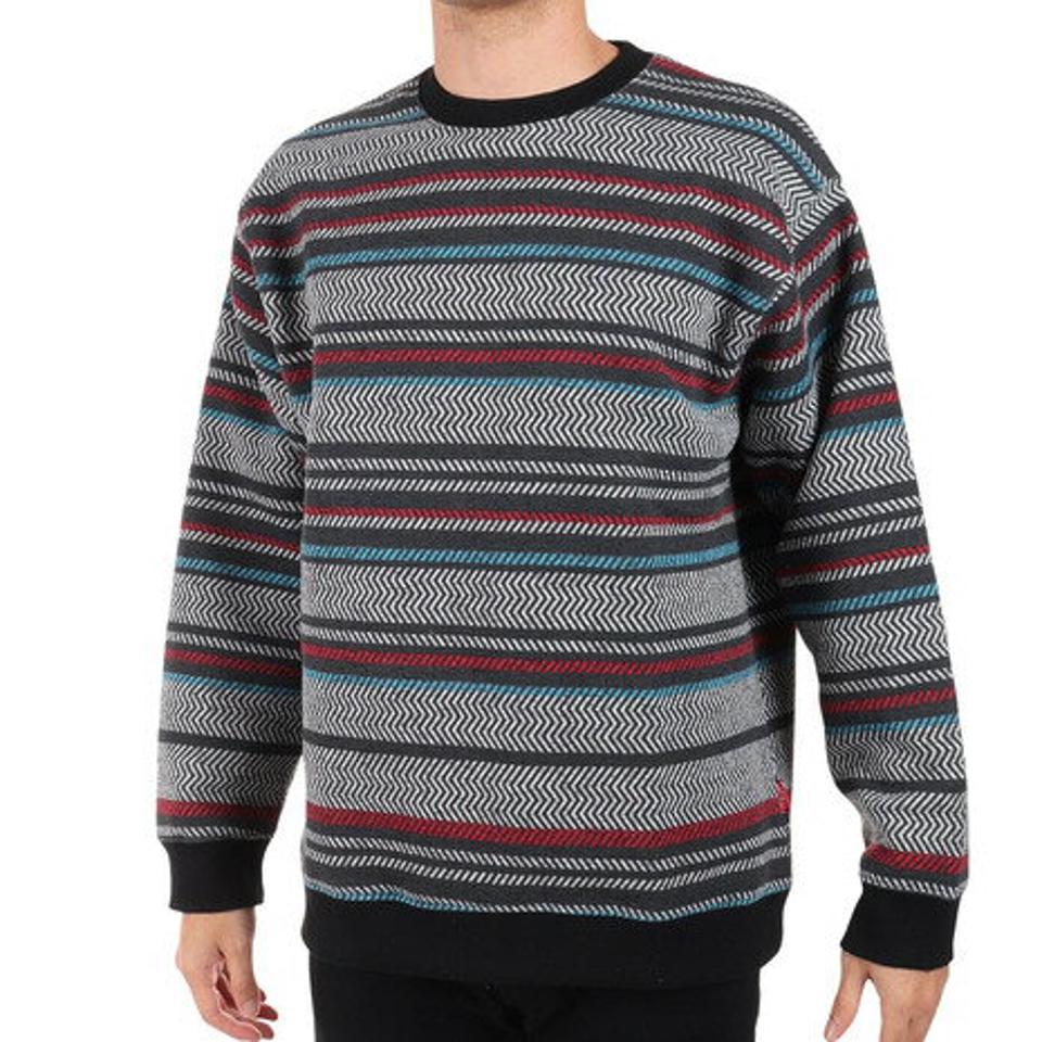 【10％OFFクーポン対象！7/5まで】アンティバルリスティック（ANTI BALLISTIC）（メンズ）エステル 起毛トレーナー 224AN1TR079 BLK2