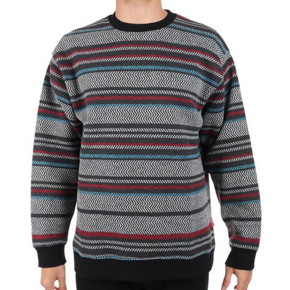 【10％OFFクーポン対象！7/5まで】アンティバルリスティック（ANTI BALLISTIC）（メンズ）エステル 起毛トレーナー 224AN1TR079 BLK2