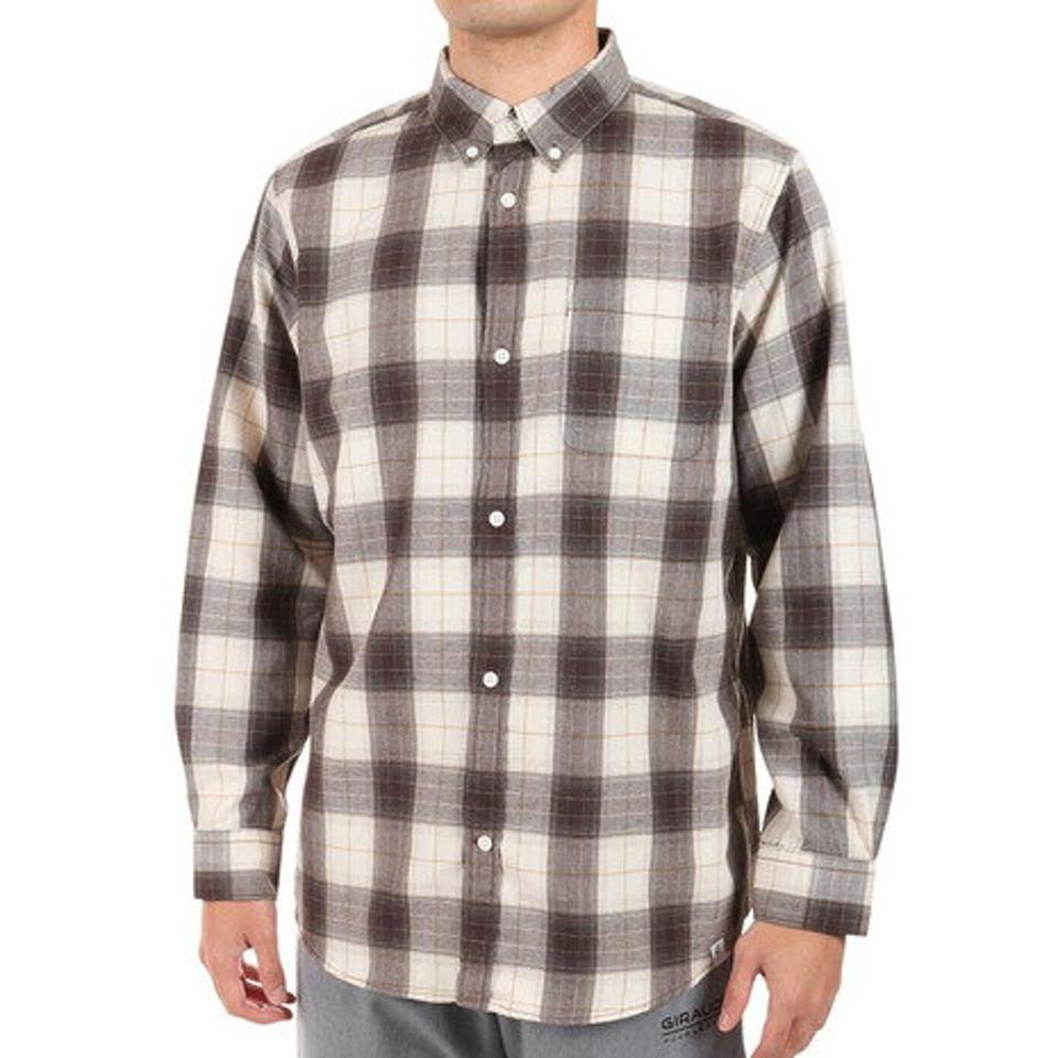 エルケクス（ELKEX）（メンズ）ヒートクロス CHECKED シャツ EKM2FA0004 WHXBR