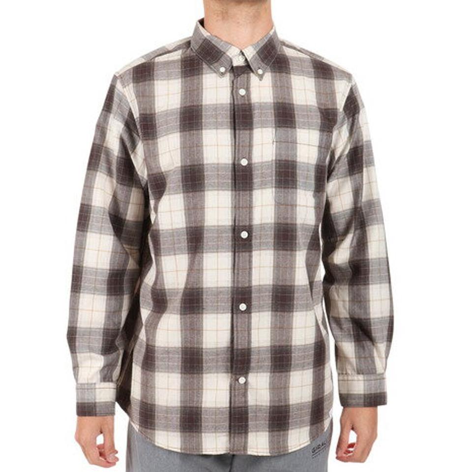 エルケクス（ELKEX）（メンズ）ヒートクロス CHECKED シャツ EKM2FA0004 WHXBR