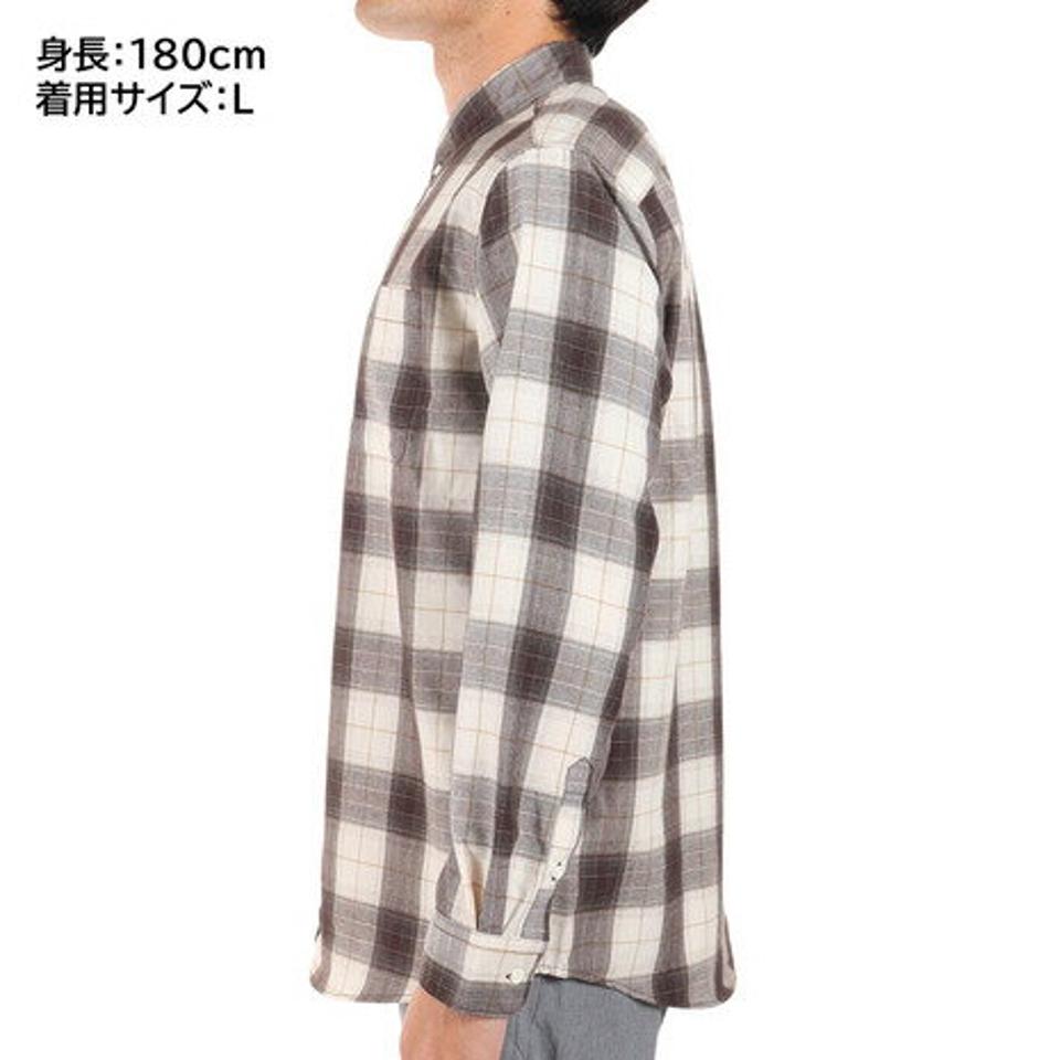 エルケクス（ELKEX）（メンズ）ヒートクロス CHECKED シャツ EKM2FA0004 WHXBR